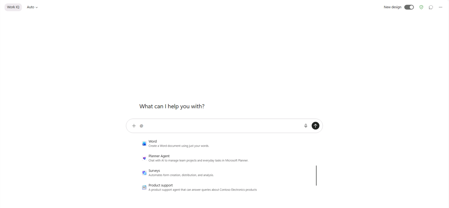 Microsoft Copilot의 에이전트 플라이아웃
