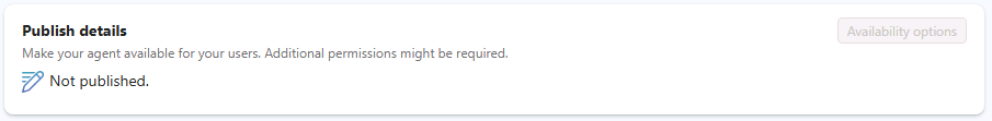게시 전 Product Support 에이전트 페이지